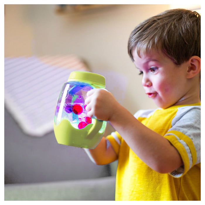 Glo Pals Sensory Play Jar Yellow