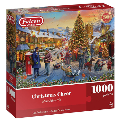 Falcon de luxe Christmas Cheer 1000 Piece Jigsaw Puzzle