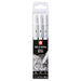 Sakura Gelly Roll set Bright White fine-medium-bold 3 pens