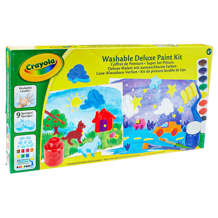 Crayola Washable Deluxe Paint Kit