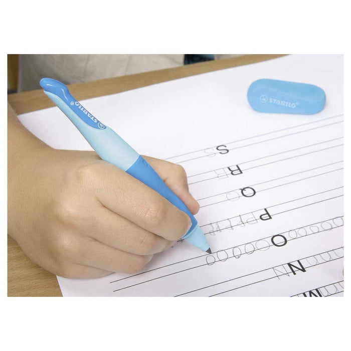 STABILO EASYergo 3.15 HB Pencil Pink/Lilac Right Handed Grip