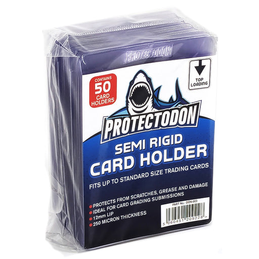 Semi-Rigid Card Holders Protectodon (50 Pack)