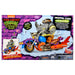 Teenage Mutant Ninja Turtles: Mutant Mayhem: Chopper Cycle with Rocksteady Figure