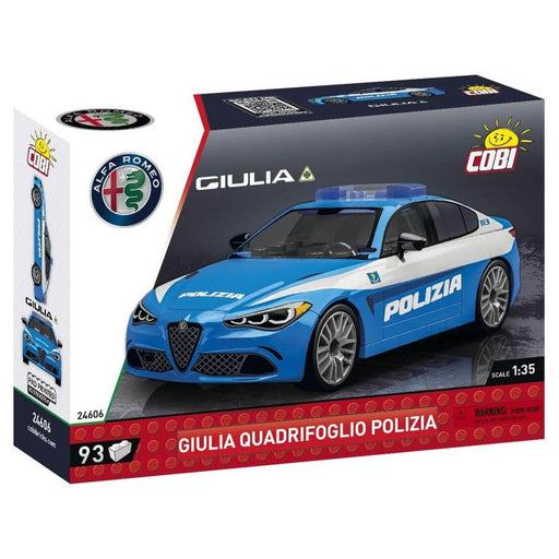COBI Alfa Romeo Guila Quadrifoglio Polizia Building Set