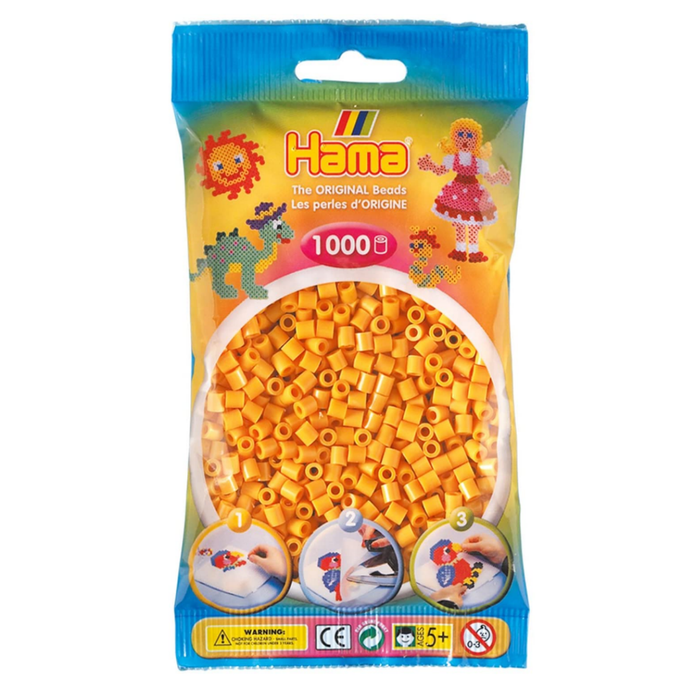 Hama Midi Beads Teddy Bear Brown 1000 Piece Pack