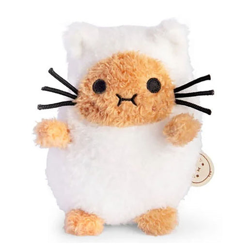 Noodoll White Kitty Ricespud Mini Sitting Plush