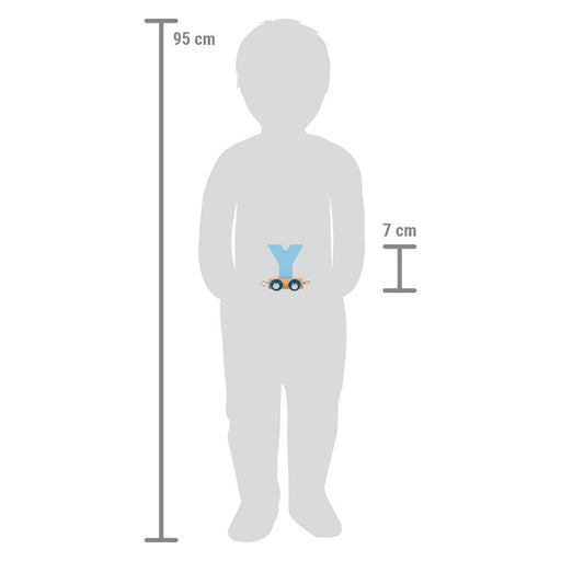 Letters Train Polar 'Y' Wooden Toy