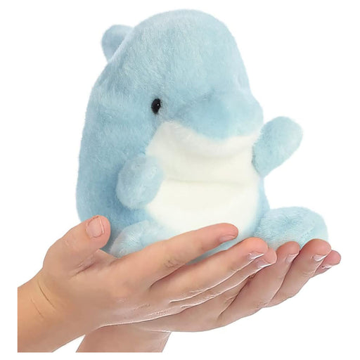 Palm Pals Clicks Dolphin 13cm Soft Toy