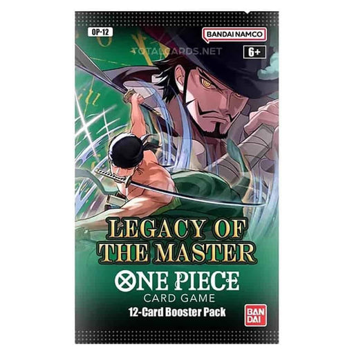 One Piece Card Game: Legacy of the Master (OP-12) Booster 24 Pack Box
