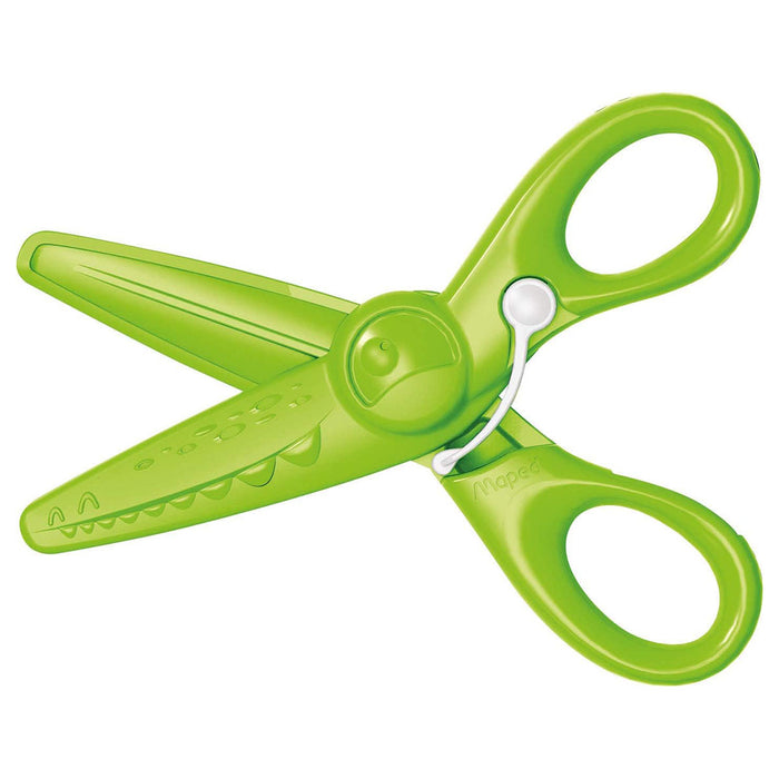 Maped KidiCraft 12cm Scissors with Different Cutting Patterns (3 Pack)