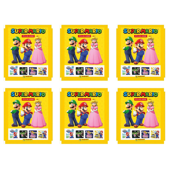 Panini Super Mario It's-a Me Mario! Sticker Collection Multipack