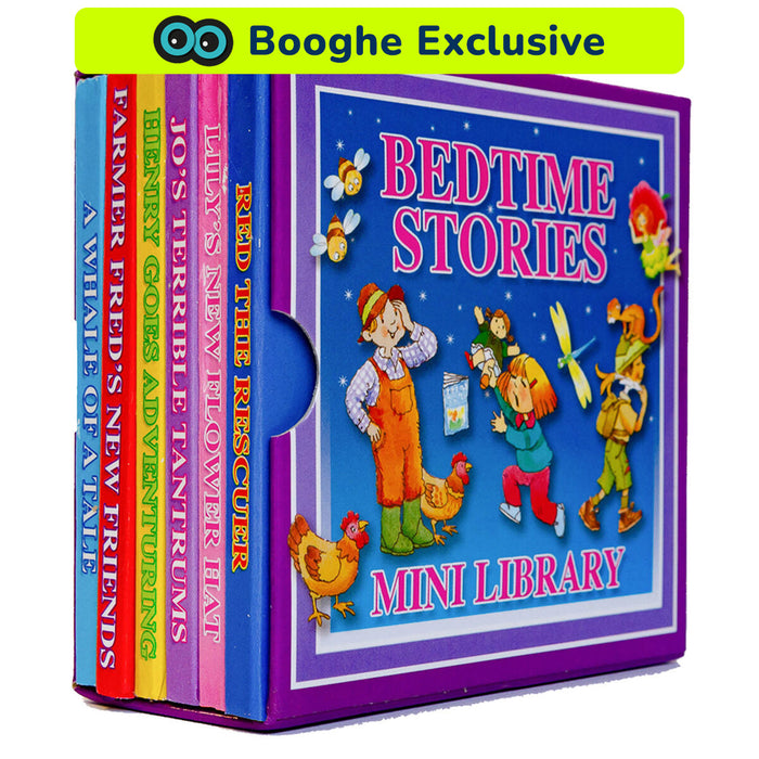 Bedtime Stories Mini Library Board Books Set of 6