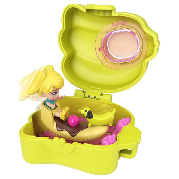 Polly Pocket Fruit Friend Reveal Banana Playset 