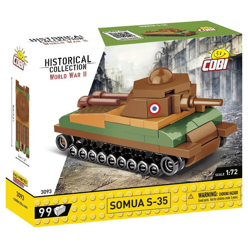 COBI Historical Collection WW2 Somua S-35 Tank Building Set