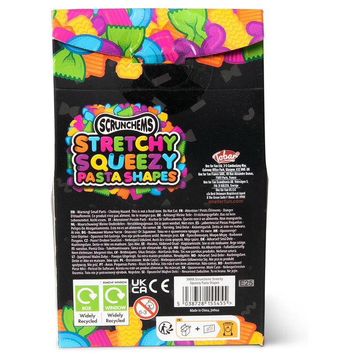 Scrunchems Stretchy Squeezy Pasta Shapes Fidget Toy