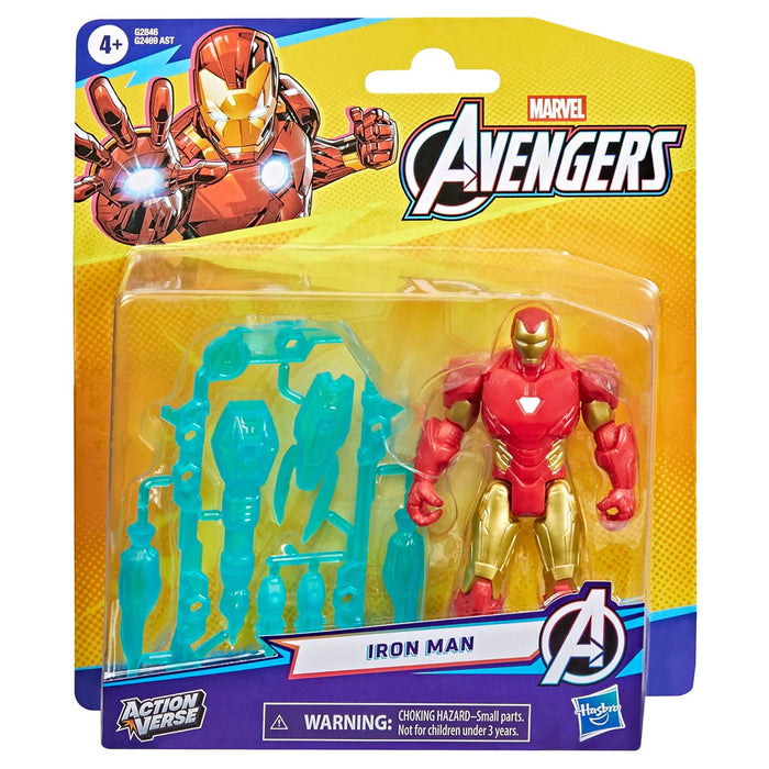 Marvel Avengers ActionVerse Iron Man Figure