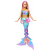 Barbie Flower Magic Mermaid Doll with Blooming Flowers