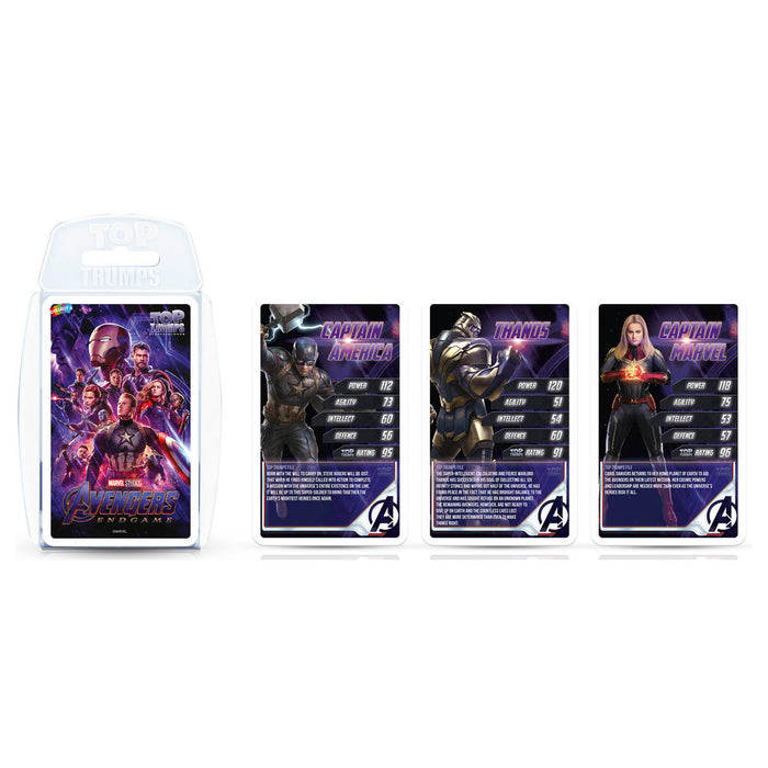 Marvel Avengers Endgame Top Trumps Card Game