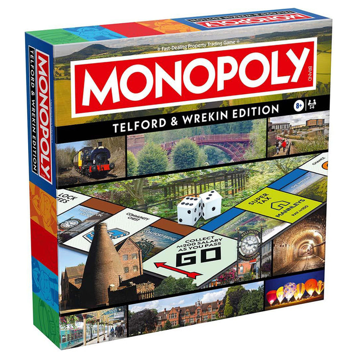 Monopoly Board Game Telford & Wrekin Edition