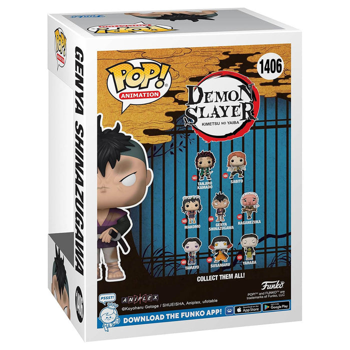 Funko Pop! Animation: Demon Slayer: Genya Shinazugawa Vinyl Figure #1406