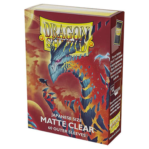 Dragon Shield Japanese Size Matte Outer Sleeves - Clear (60)