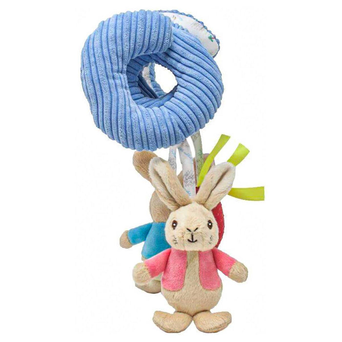 Peter Rabbit and Flopsy Activity Spiral Soft Toy