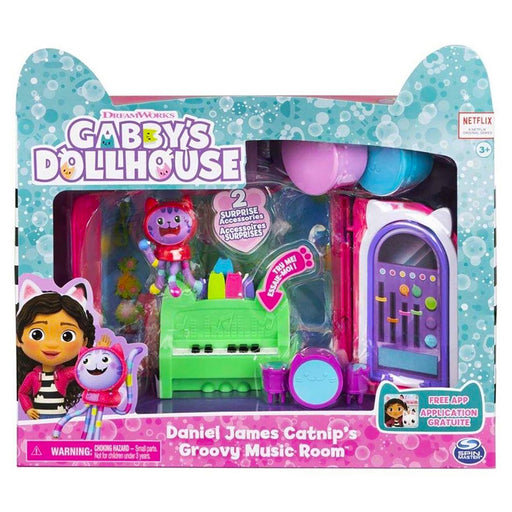 Gabby’s Dollhouse Daniel James Catnip's Groovy Music Room Playset