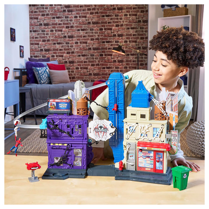 Marvel Spider-Man VenomVersus Web Slinging City Playset