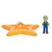 The Super Mario Galaxy Movie: Luigi Mini Figure with Star Launcher 