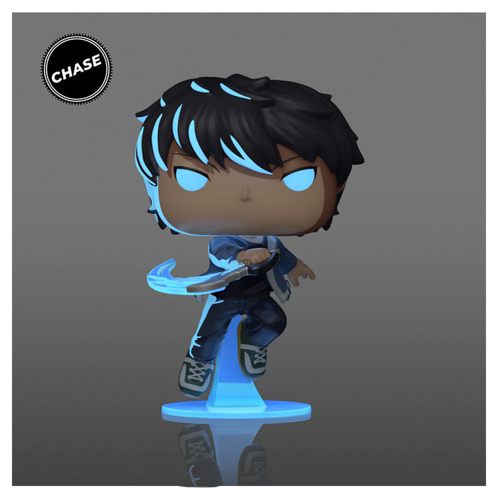 Funko Pop! Animation: Solo Leveling: Sung Jinwoo with Chase Vinyl Figure #1982