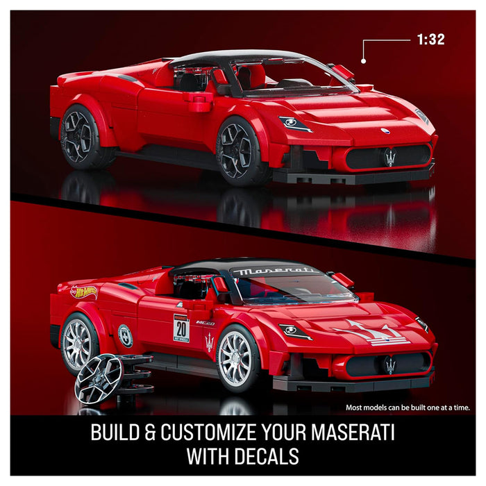 Hot Wheels Maserati MC20 Building Set
