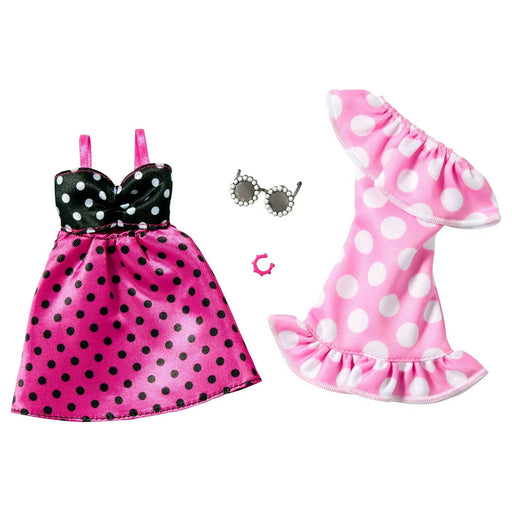 Barbie Fashion Polka Dot Outfit (2 Pack)