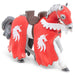 Papo Fantasy World Horse of Unicorn Knight with Spear Figure