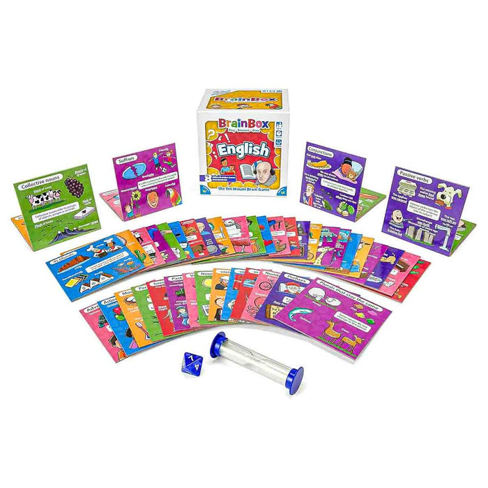 BrainBox English Card Game