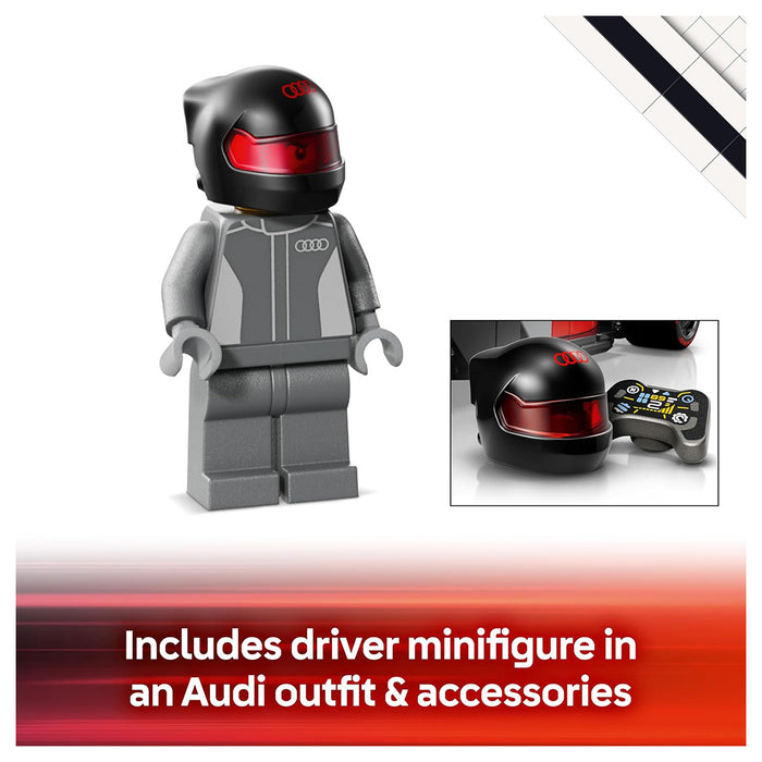LEGO Speed Champions Audi Revolut F1 Team R26 Building Set