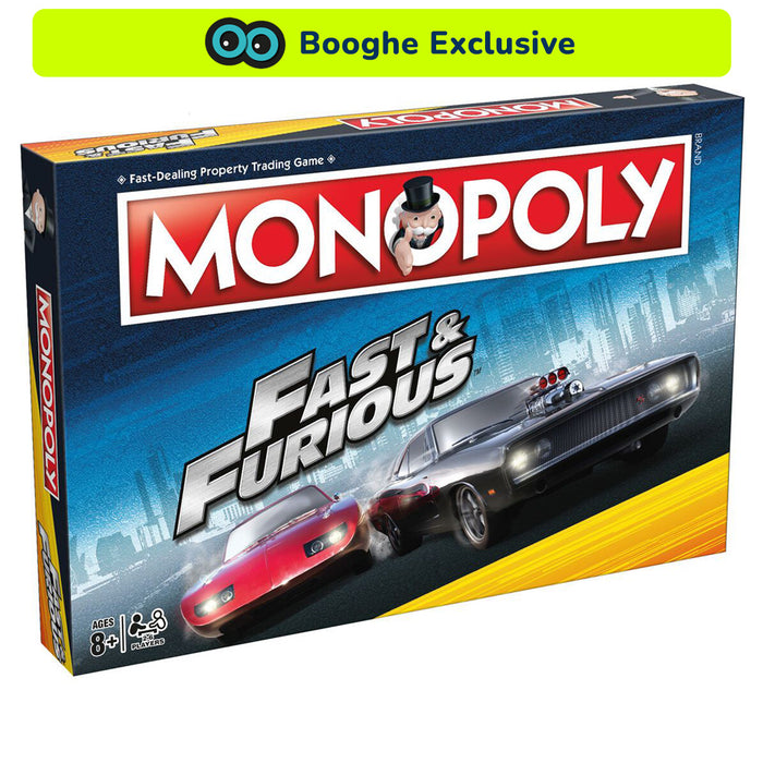 Monopoly Board Game Fast & Furious Edition