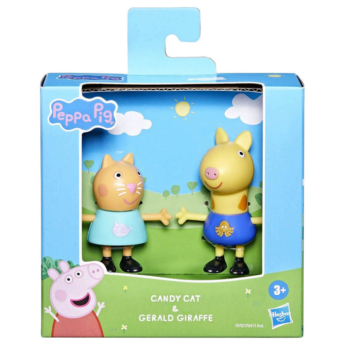 Peppa Pig Best Friends Candy Cat & Gerald Giraffe Figures