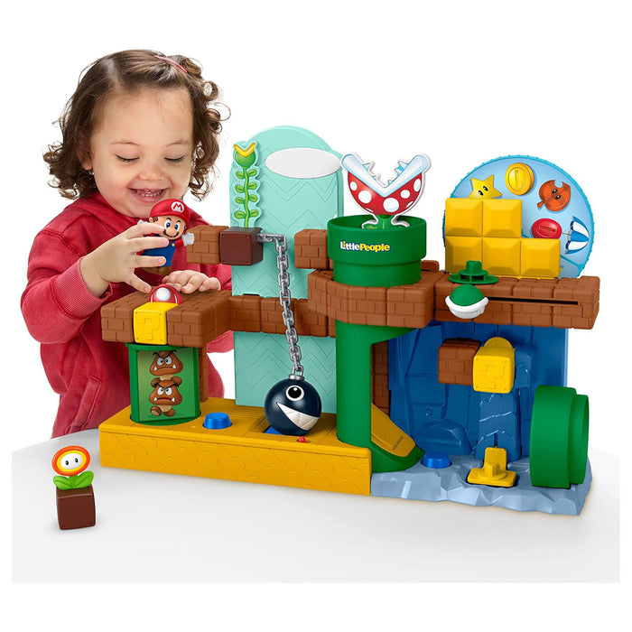 Fisher-Price Little People My Mario: Mario's Adventure Playset