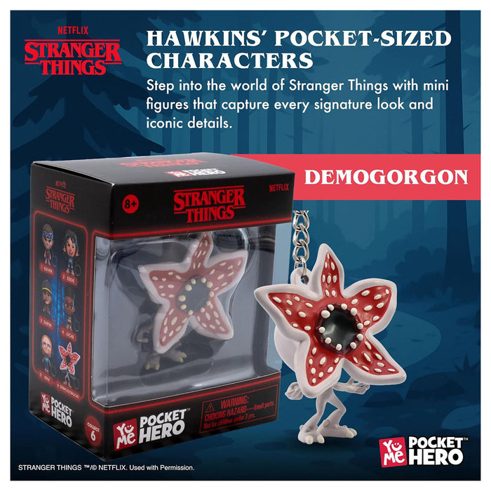 Stranger Things Pocket Hero Demogorgon Keyring