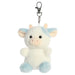 Palm Pals Skyla Blueberry Cow Clip-On 4" Plush