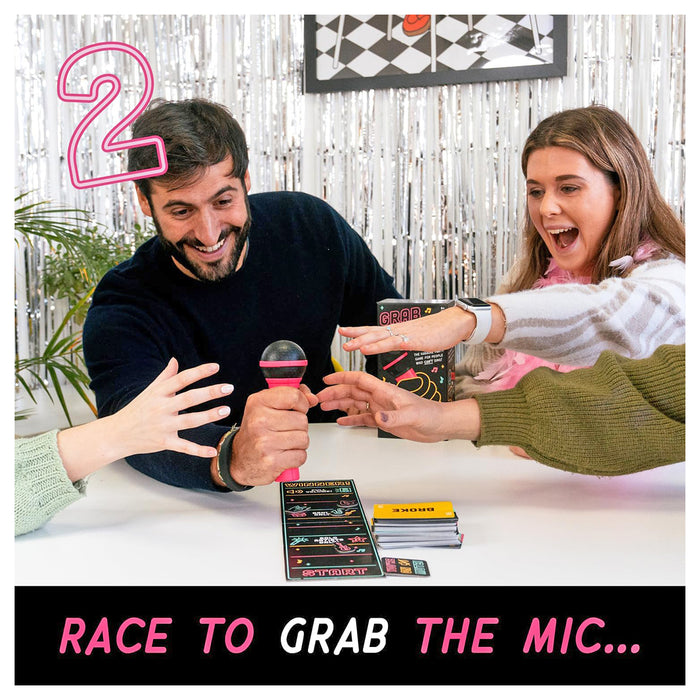 Grab The Mic Karaoke Party Game