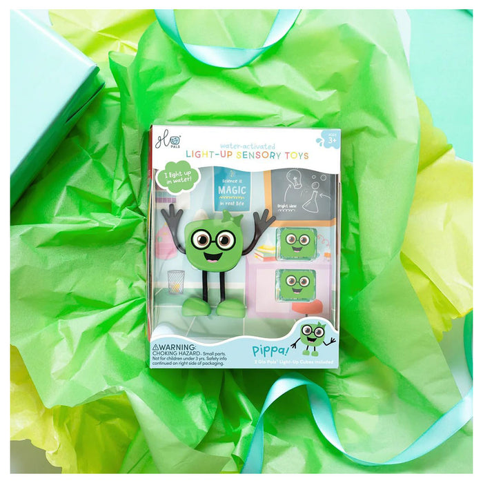 Glo Pals Water-Activated Light-Up Sensory Toys Pippa Set