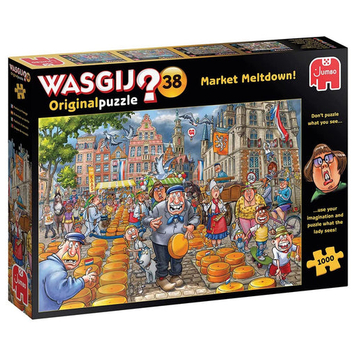 Wasgij? Original 38 Market Meltdown! 1000 Piece Jigsaw Puzzle