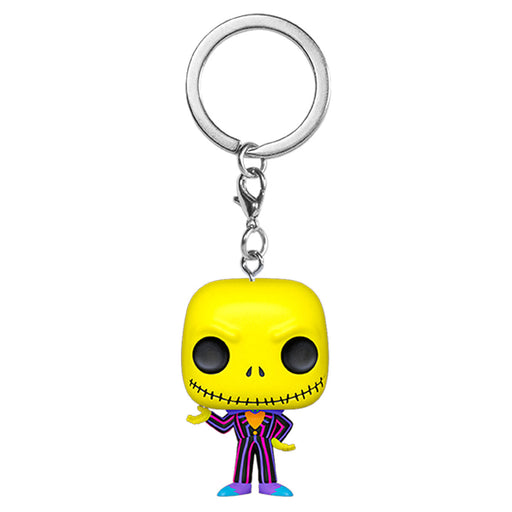 Funko Pop! Pocket Keychain: Disney TNBC: Jack Skellington Backlight Vinyl Figure