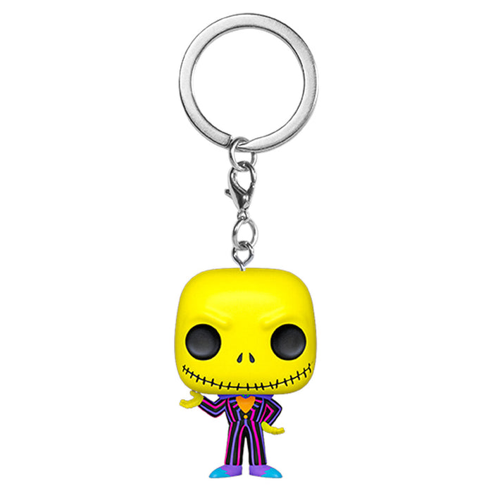 Funko Pop! Pocket Keychain: Disney TNBC: Jack Skellington Backlight Vinyl Figure