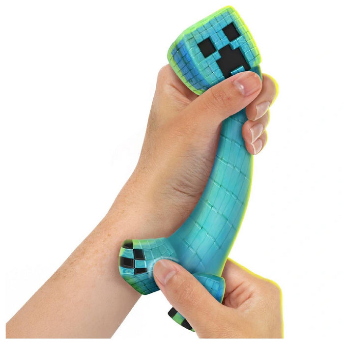 Goo Jitzu Minecraft Stretchy Charged Creeper Figure
