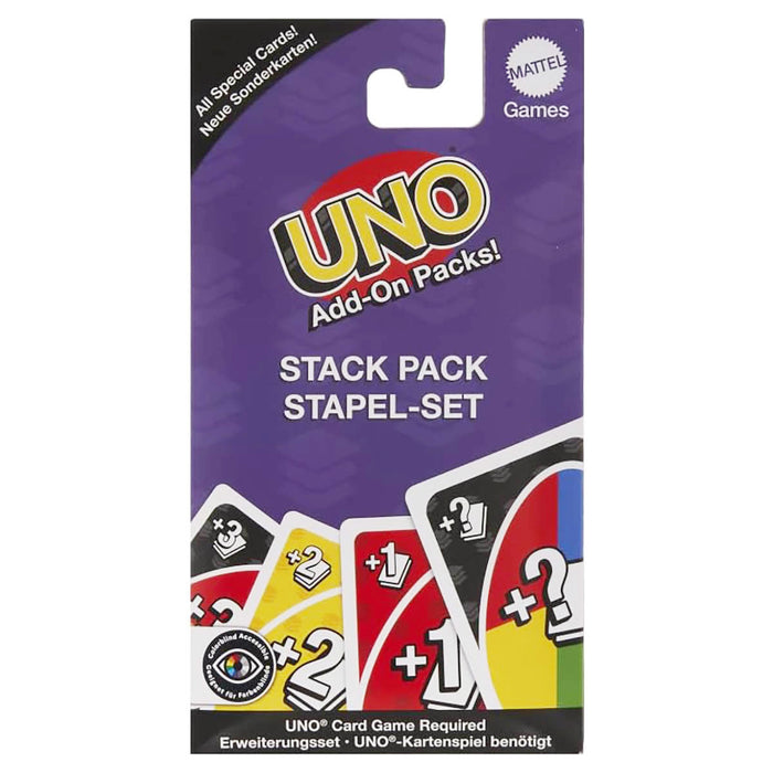 UNO Add-On Packs: Stack Pack Cards
