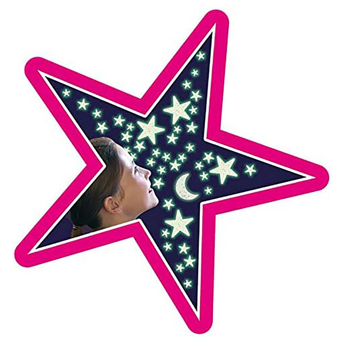 Glow Glitter Stars Set