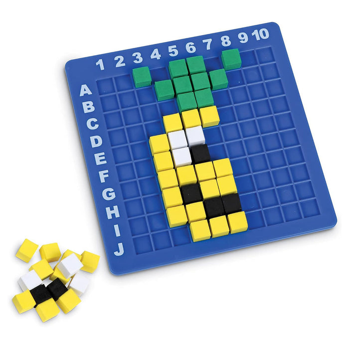 Learning Resources STEM Explorers Pixel Art Challenge Set