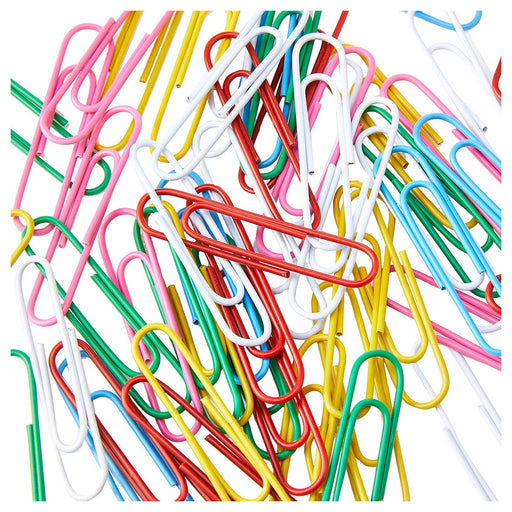 Just Stationery 100 Jumbo Paperclips